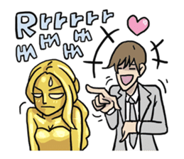 AsB - 111 The Golden Girl sticker #10572265