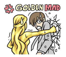 AsB - 111 The Golden Girl sticker #10572267