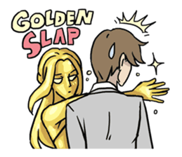 AsB - 111 The Golden Girl sticker #10572268
