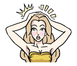 AsB - 111 The Golden Girl sticker #10572270