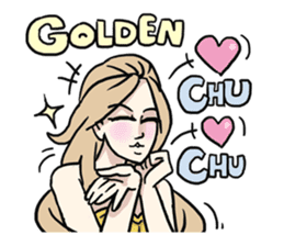 AsB - 111 The Golden Girl sticker #10572272