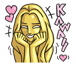 AsB - 111 The Golden Girl sticker #10572275