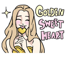 AsB - 111 The Golden Girl sticker #10572277