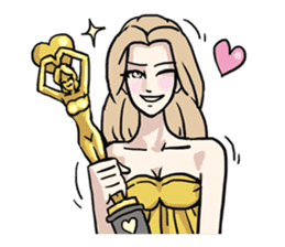 AsB - 111 The Golden Girl sticker #10572278