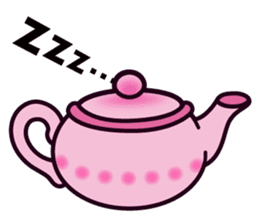 Tea Pot Cats Vol.2 -TORA- by RURU sticker #10572319