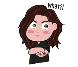 The Unbearable Love of Henya sticker #10573164