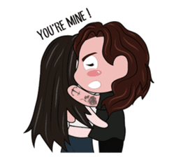 The Unbearable Love of Henya sticker #10573185