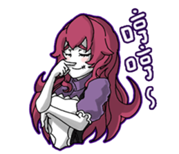 Lamia's Daily Life sticker #10573681