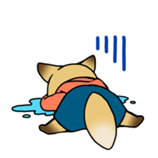 cute fox Sticker sticker #10575371