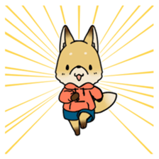 cute fox Sticker sticker #10575389