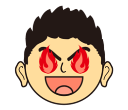 Frustration and glory sticker #10576128