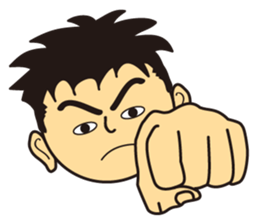 Frustration and glory sticker #10576137