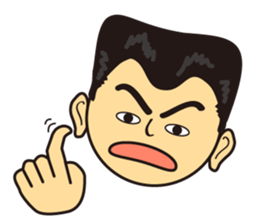 Frustration and glory sticker #10576139