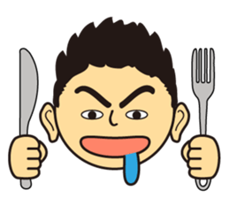 Frustration and glory sticker #10576143