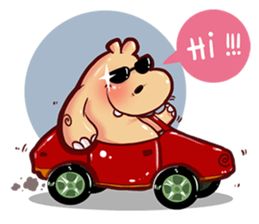 Super Hippo sticker #10576363