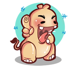 Super Hippo sticker #10576384