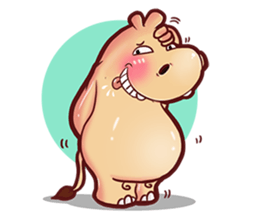Super Hippo sticker #10576385