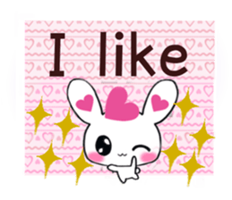 Ultra Lovely Rabbit & Panda sticker #10576520