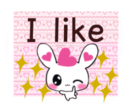 Ultra Lovely Rabbit & Panda sticker #10576520