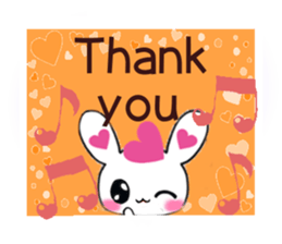 Ultra Lovely Rabbit & Panda sticker #10576529