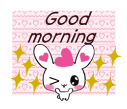 Ultra Lovely Rabbit & Panda sticker #10576532