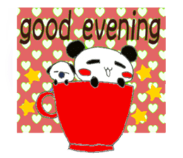 Ultra Lovely Rabbit & Panda sticker #10576534