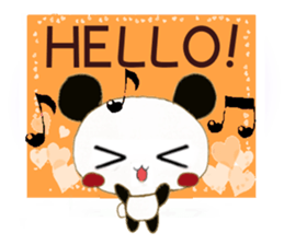 Ultra Lovely Rabbit & Panda sticker #10576538