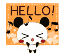 Ultra Lovely Rabbit & Panda sticker #10576538