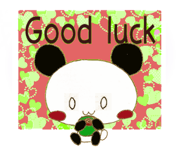 Ultra Lovely Rabbit & Panda sticker #10576539