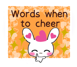 Ultra Lovely Rabbit & Panda sticker #10576540