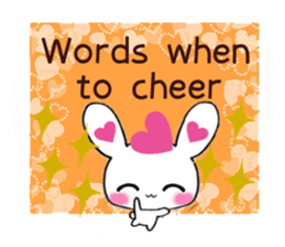 Ultra Lovely Rabbit & Panda sticker #10576540