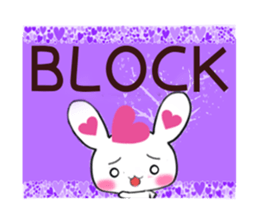 Ultra Lovely Rabbit & Panda sticker #10576541