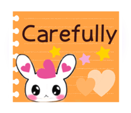 Ultra Lovely Rabbit & Panda sticker #10576543