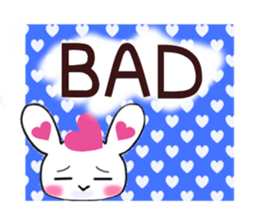 Ultra Lovely Rabbit & Panda sticker #10576548