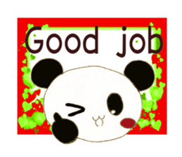 Ultra Lovely Rabbit & Panda sticker #10576549