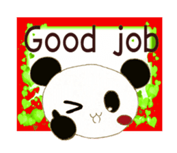 Ultra Lovely Rabbit & Panda sticker #10576549