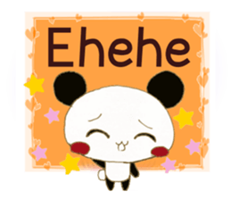 Ultra Lovely Rabbit & Panda sticker #10576550