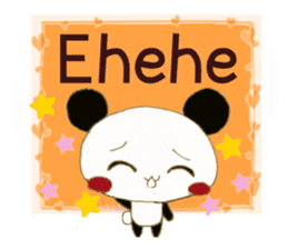 Ultra Lovely Rabbit & Panda sticker #10576550