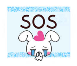 Ultra Lovely Rabbit & Panda sticker #10576558