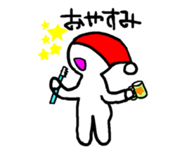 Mr. white clear man sticker #10578518