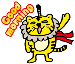 Tiger samurai (ver. English) sticker #10578520