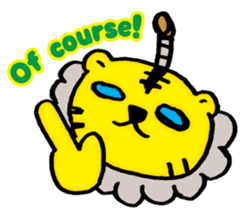 Tiger samurai (ver. English) sticker #10578523