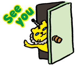 Tiger samurai (ver. English) sticker #10578526