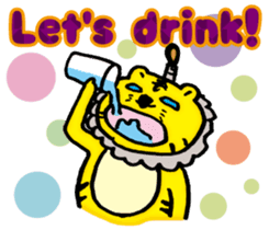 Tiger samurai (ver. English) sticker #10578527