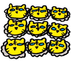 Tiger samurai (ver. English) sticker #10578529