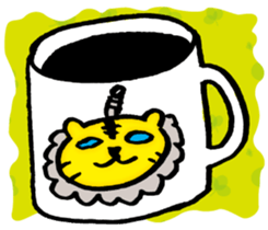 Tiger samurai (ver. English) sticker #10578530