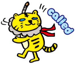 Tiger samurai (ver. English) sticker #10578532