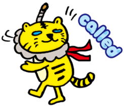 Tiger samurai (ver. English) sticker #10578532