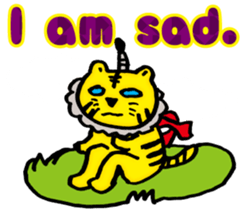 Tiger samurai (ver. English) sticker #10578543