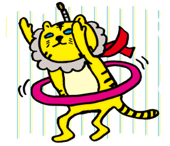Tiger samurai (ver. English) sticker #10578557